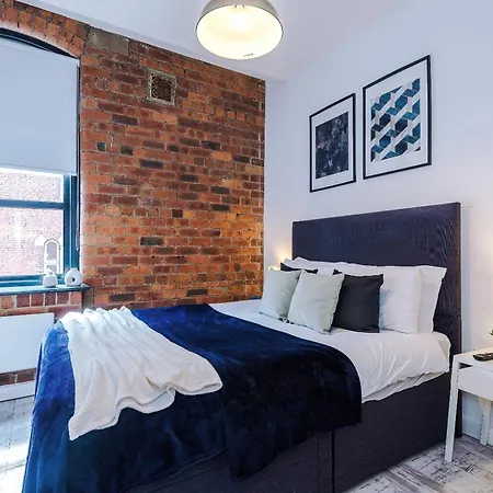 Luxury 2 King Beds In City Centre Лидс Номер фото
